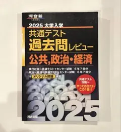 2025 大学入学共通テスト過去問レビュー 公共・政治経済
