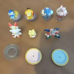 【ポケモン】Yummy!スイーツマスコット4点とその他ガチャ3点