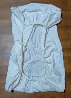 ベビーベッド用ボックスシーツ　70×120cm 西川綿100%
