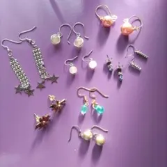 未使用品 ピアスセット 多様なデザイン