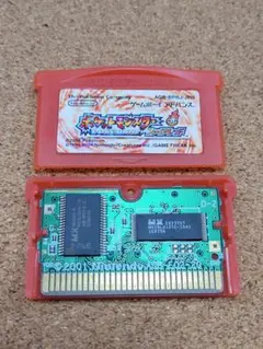 動作品美品　ポケットモンスター　ファイアレッド　ゲームボーイアドバンス　A8
