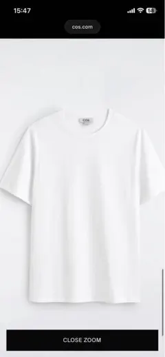 COS レギュラーフィット　Tシャツ　sサイズのサムネイル