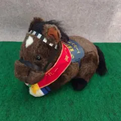 競馬ぬいぐるみ ディープインパクト 三冠馬 sサイズ avanti - メルカリ