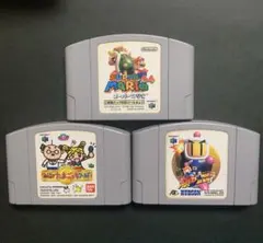 【動作未確認】ニンテンドー64 スーパーマリオ64/爆ボンバーマン/たまごっち