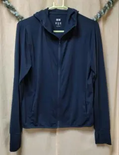UNIQLO ドライUVカットパーカー L ネイビー