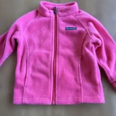 Columbia フリースジャケット 12-18M ピンクのサムネイル