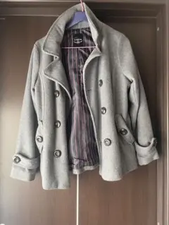 グレー ダブルブレスト ジャケット