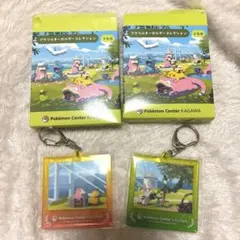 ポケモンセンターカガワ　アクリルキーホルダー2種