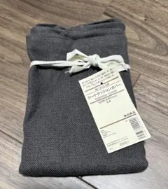 MUJI 洗いざらしの麻　シートクッションカバー　新品未使用品のサムネイル