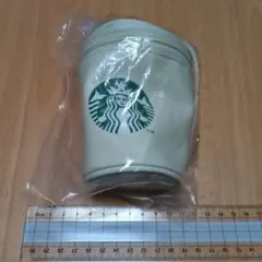 スターバックス ジッパーポーチ ホワイト