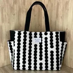 サイドポケット付きトートバッグ