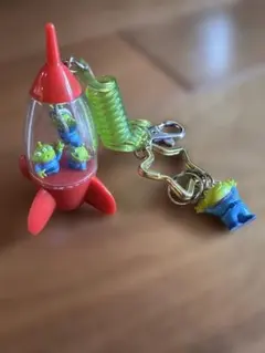 廃盤商品　東京ディズニーリゾート限定リトルグリーンメンキーホルダー