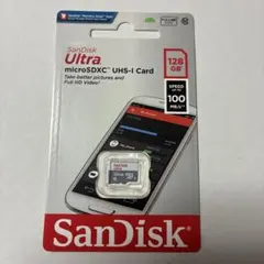 SanDisk　Ultra microSDXCメモリカード　128GB