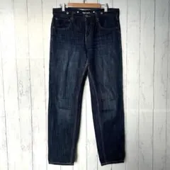 niko and... ニコアンド デニムパンツ ジーンズ 濃紺 3 L相当