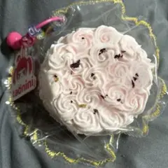 taonini タオニニ　スクイーズ　薔薇ケーキ　ピンク　ローズ　薔薇
