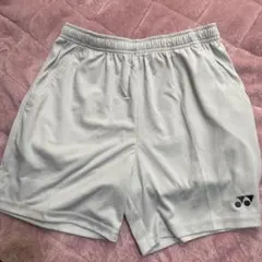 YONEX ヨネックス　ハーフパンツ L ライトグレー
