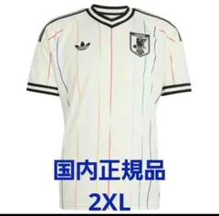 2026 サッカー 日本代表 アウェイ レプリカ 2XL 肩ピンク 美品 正規品