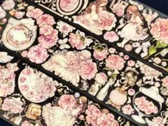 海外マスキングテープ 薔薇 花 蝶々等 中古 装飾マステ まとめ売り
