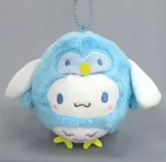 サンリオ ポムポムプリン フクロウ きぐるみ ぬいぐるみ マスコット 2019 2019年製タグ付未使用Sanrio ポムポムプリン フクロウ マスコット