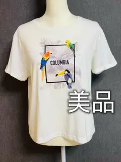 Columbia コロンビア　半袖Tシャツ　白　ホワイト　美品　レディース　XLのサムネイル
