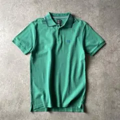 00s BILLABONG ビラボン ポロシャツ グリーン S 刺繍ロゴのサムネイル
