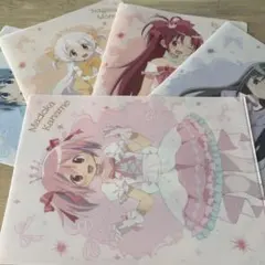 魔法少女まどか☆マギカ クリアファイル 5枚セット