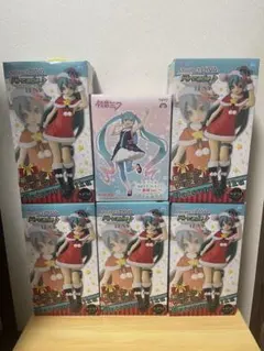 「激レア！！」初音ミクフィギュア6体セット　 クリスマス✖︎春服