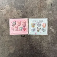 ナルミヤキャラクターズ　ぷっくりシール　セブン　べリエちゃん　ナカムラくん