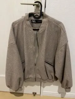 ZARA ベージュ ボンバージャケット S