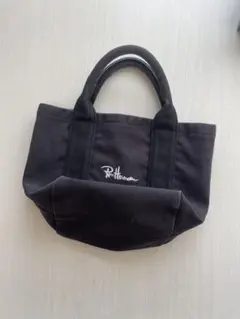 ロンハーマン　トートバッグ　ハンドバッグ　黒