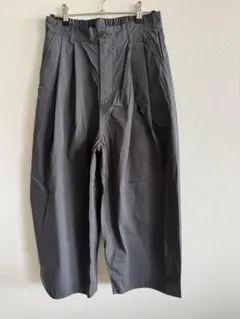 MUJI Labo ムジラボ　コットンキャンバスタックバレルパンツ MUJI Labo完売 新品✨コットンキャンバス タックバレルパンツ - メルカリ
