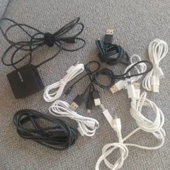 USBケーブル11本　携帯等の充電に使用