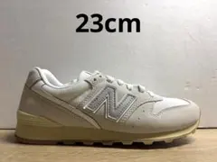 新品未使用 23cm D ニューバランス WL996SH2 ライトグレー