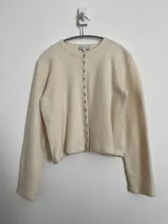 Agnès B. カーディガンプレッション　ウール100%