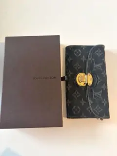 Louis Vuitton モノグラム デニム ポルトフォイユ アメリア