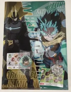 僕のヒーローアカデミア くら寿司 クリアファイル等3点セット ヒロアカ