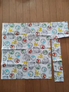 ポケモンキャラクターハギレ綿生地