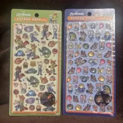 【正規品】ディズニー ボンボンドロップシール mini ズートピア 2種類