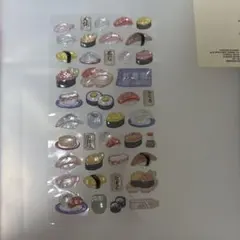 寿司デザイン ボンボンドロップシール