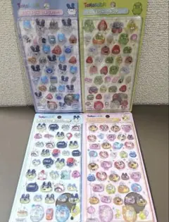 【正規品】たまごっち　ボンボンドロップシール　4種類セット