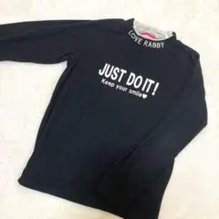 LOVE RABBY カットソー　トップス　ブラック　160 タートル