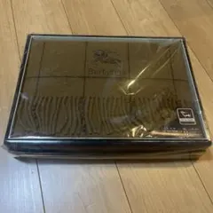 BURBERRYウールひざ掛け