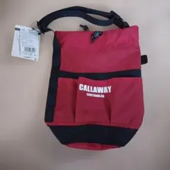 処分品❗CALLAWAY ボディバッグ 赤