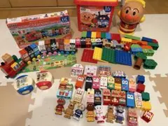 アンパンマン ブロックラボ すうじブロック ブロックバケツ 新品あり 大量