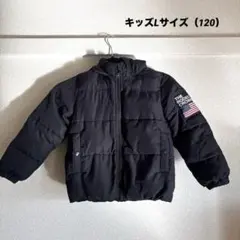 RODEO CROWNS ブラックダウンジャケット　キッズLサイズ　120