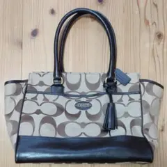COACH　コーチ　シグネチャー　トートバッグ