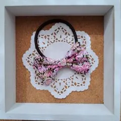 リボンのヘアゴムNo.603　リバティ