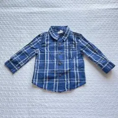 海外子供服 COTTON ON KIDS 2y 長袖シャツ チェック柄 男の子