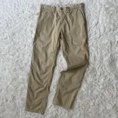 COMME CA ISM　チノパン　M　花柄裏地付き　ベージュ　◆A598