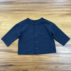 UNIQLO ユニクロ　エアリズム　ネイビー カーディガン 長袖　80センチ